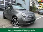 Fiat 500 1.2 Lounge AUTOMAAT ECC/AIRCO/LMV-17/PANORAMADAK, Gebruikt, 1242 cc, 4 cilinders, Origineel Nederlands