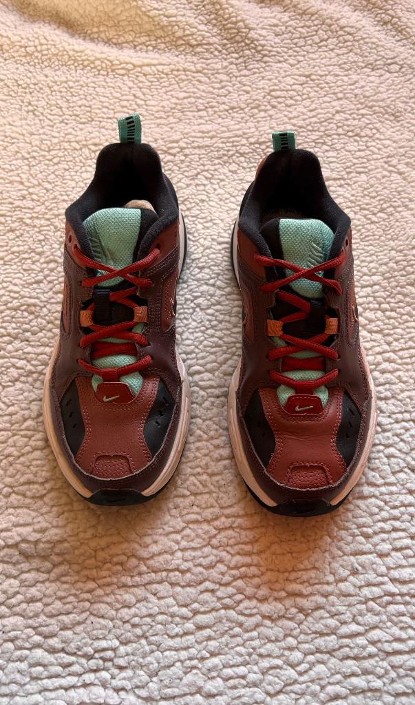 Nike M2K Tekno "Mahogany Mink", Ophalen, Bruin, Nike, Sneakers of Gympen