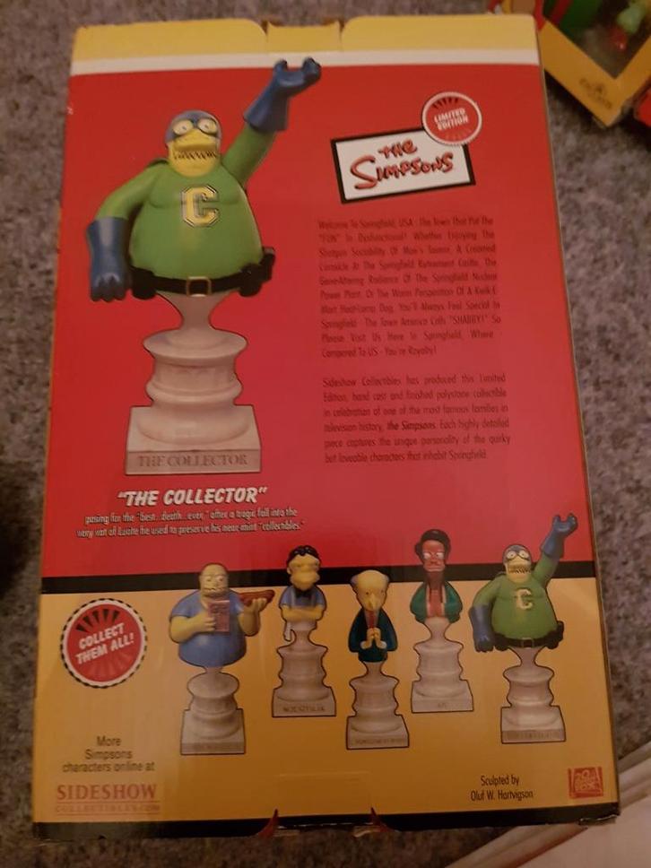 3x the simpsons bustes zie foto's, Verzamelen, Film en Tv, Zo goed als nieuw, Verzenden