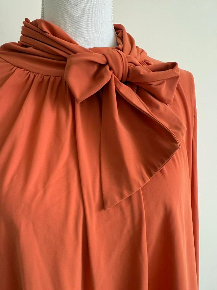Studio Anneloes Caroline blouse L/40, Kleding | Dames, Blouses en Tunieken, Gedragen, Maat 46/48 (XL) of groter, Oranje, Ophalen of Verzenden