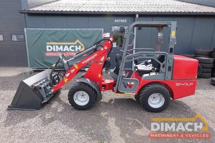 Weidemann 1240LP nieuwstaat! 4x4 hydr. snelwissel Weidemann, Zakelijke goederen, Machines en Bouw | Kranen en Graafmachines, Wiellader of Shovel