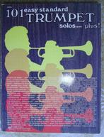 trompet-101 easy standard trumpet solos... plus!, Muziek en Instrumenten, Bladmuziek, Blues, Gebruikt, Ophalen of Verzenden, Piano