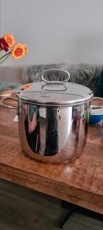 Soeppan (groot)  voor koken op gas, Ophalen of Verzenden, Zo goed als nieuw, Rvs