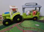 Fisher-Price Little People Tractor Set, Ophalen, Zo goed als nieuw, Speelset