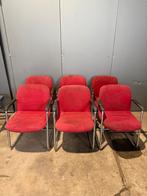 Retro Set van 6 Gipsen Look-a-like Stoelen, Ophalen, Gebruikt, Metaal, Vijf, Zes of meer stoelen