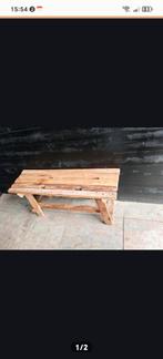 Bankje teakhout, Ophalen, 100 tot 150 cm, Teakhout, 25 tot 50 cm