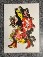 Jan Sierhuis - Flamenco Danseres, Antiek en Kunst, Kunst | Litho's en Zeefdrukken, Ophalen