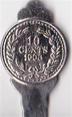 Theelepeltje 10 ct KWF - Wilhelmina 1903., Verzamelen, Ophalen of Verzenden, Zo goed als nieuw, Metaal, Bestek
