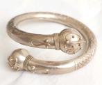 Oosterse open zilveren armband boei slavenarmband, Sieraden, Tassen en Uiterlijk, Armbanden, Ophalen of Verzenden, Zo goed als nieuw
