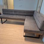 Grijze eetbank (Möbelix), Ophalen of Verzenden, Zo goed als nieuw, Metaal