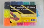 2 dozen met elk 4000 elastiekjes in 16 kleuren, Ophalen of Verzenden, Zo goed als nieuw, Knutselwerk