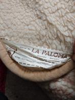 Wollen deken, Gebruikt, Eenpersoons, Beige, Ophalen of Verzenden