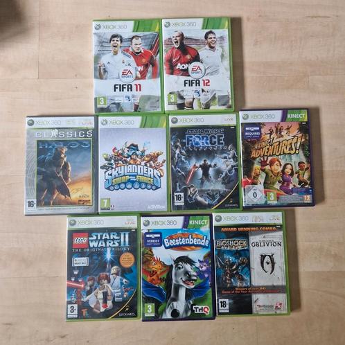 XBOX 360 games- alles in 1 koop, Spelcomputers en Games, Games | Xbox 360, Zo goed als nieuw, 1 speler, Vanaf 3 jaar, Ophalen of Verzenden