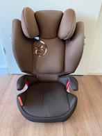 Cybex autostoel Solution M-Fix bruin groep 2/3, 15 t/m 36 kg, Verstelbare rugleuning, Zo goed als nieuw, Isofix
