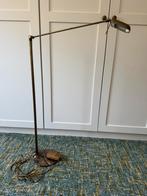 Vloerlamp staande lamp bruin koper, Ophalen, Zo goed als nieuw