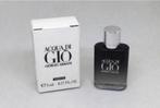 Parfum miniatuur Acqua di Gio PARFUM 5 ml parfum Armani, Verzamelen, Verzenden, Nieuw, Miniatuur, Gevuld