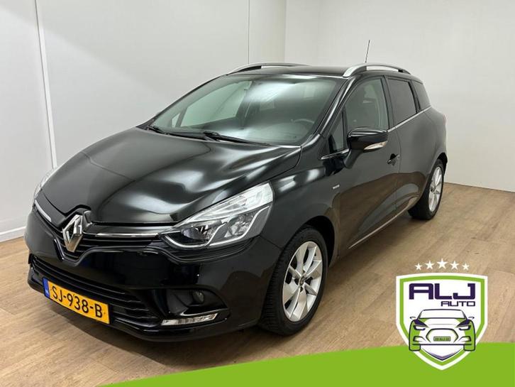 Renault Clio Estate Occasion 0.9 TCe Limited | Zwart | Airco, Auto's, Renault, Bedrijf, Te koop, Clio, ABS, Airbags, Airconditioning