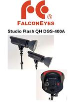 Studio Flitser set Falcon Eyes QH-DGS-400A, Ophalen of Verzenden, Zo goed als nieuw, Complete fotostudio