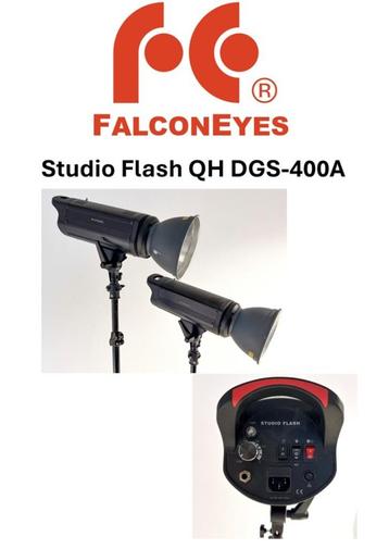 Studio Flitser set Falcon Eyes QH-DGS-400A beschikbaar voor biedingen