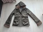 Indian Rose jack parka jas khaki groen winterjas M 38, Kleding | Dames, Maat 38/40 (M), Ophalen of Verzenden, Zo goed als nieuw