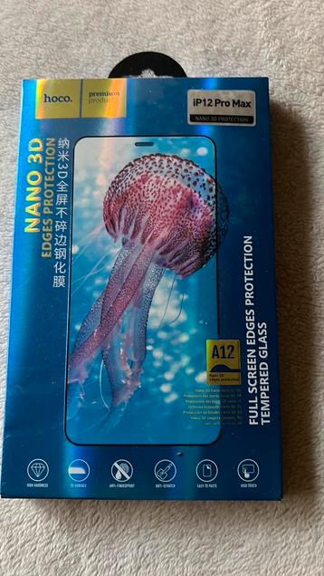 Screenprotection iPhone 12 Pro Max beschikbaar voor biedingen