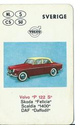 kwartetkaart Volvo P122 S, Ophalen of Verzenden, Gebruikt, Auto's