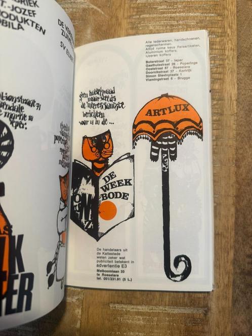 15e, 11 mei 1969 Kattestoet Ieper *vintage toeristische gids, Boeken, Reisgidsen, Gelezen, Reisgids of -boek, Europa, Overige merken