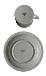 Arzberg 2075 cannelee kop en schotel goudrand 15cl set, Huis en Inrichting, Postbus 64461, Brunssum, Nederland, Verzenden, Kenduseditemsinfo@gmail.com