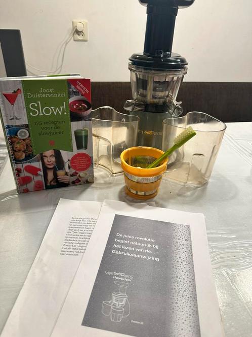 Versapers niet persen maar kneuzen., Witgoed en Apparatuur, Juicers, Zo goed als nieuw, Ophalen of Verzenden