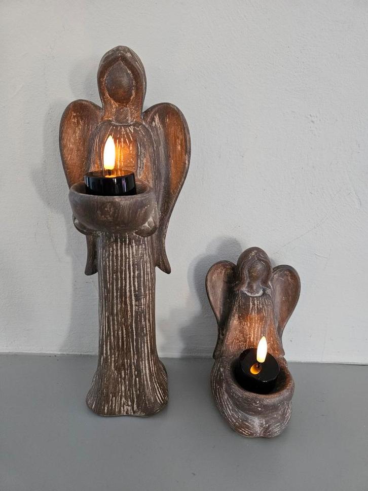 Kerst Engel kandelaar, Diversen, Kerst, Nieuw, Ophalen of Verzenden