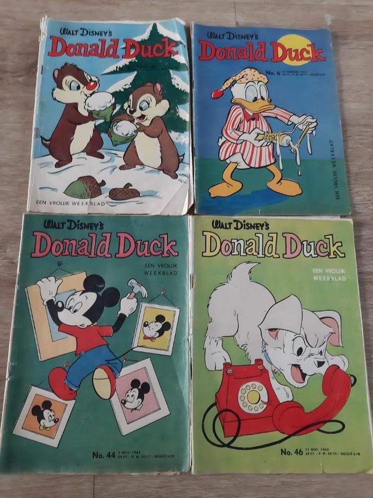 Donald Duck weekbladen jaargang 1962, Boeken, Stripboeken, Gelezen, Meerdere stripboeken, Ophalen of Verzenden