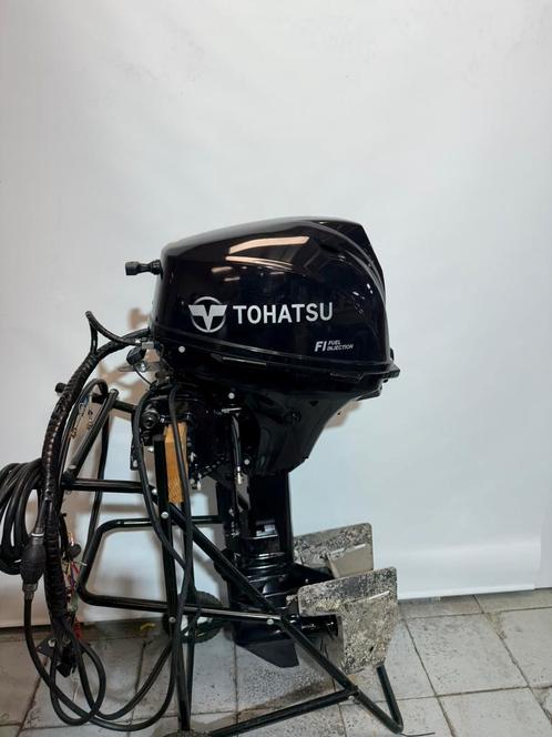 Als nieuw Tohatsu 15 pk 4takt 2024 langstaart elestart ab, Watersport en Boten, Buiten- en Binnenboordmotoren, Zo goed als nieuw