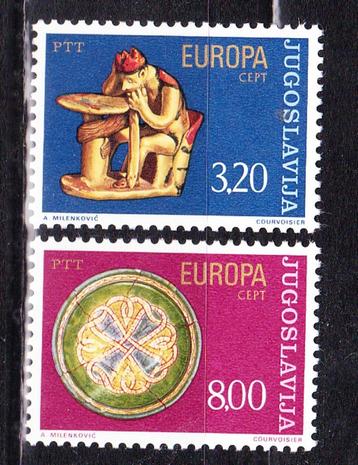 Joegoslavie 1976 pf mi 1635 - 1636 europa cept beschikbaar voor biedingen