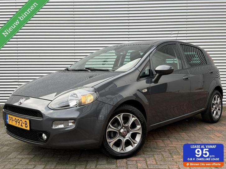 Fiat Punto Evo 0.9 TwinAir Sempre Airco Cruise Navi Nl Auto, Auto's, Fiat, Bedrijf, Te koop, Punto EVO, ABS, Airbags, Airconditioning
