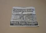 Beekse Bergen strandpark advetentie 1988, Verzamelen, Dierenverzamelingen, Verzenden, Zo goed als nieuw, Overige typen
