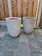 Capi bloembakken, Tuin en Terras, Bloempotten, Kunststof, Gebruikt, Tuin, Rond