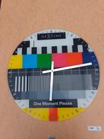 Nextime Wandklok - Testbeeld Design, Ophalen, Zo goed als nieuw, Analoog, Wandklok