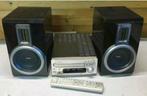 Denon stereo set rcd-m33 + philips speakers + afstandsbed., Audio, Tv en Foto, Stereo-sets, Ophalen of Verzenden, Gebruikt, Cd-speler