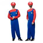 Mario jumpsuit maat XL, Ophalen of Verzenden, Nieuw, Maat 52/54 (L), Carnaval