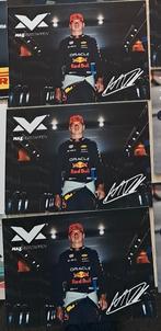Max Verstappen handtekening kaart, Verzamelen, Automerken, Motoren en Formule 1, Ophalen of Verzenden, Zo goed als nieuw, Formule 1