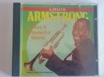 Louis Armstrong - What A Wonderful World, Ophalen of Verzenden, 1960 tot 1980, Gebruikt, Jazz