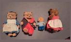 Beren familie. Met beweegbare armen en benen. Vintage, Verzamelen, Beren en Cherished Teddies, Ophalen of Verzenden, Zo goed als nieuw