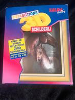 Knutsel zelf 3d schilderij maken van paarden incl lijst, Ophalen of Verzenden, Nieuw, Materiaal