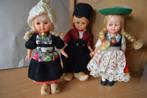 3 leuke jaren 50/vintage/oude klederdrachtpopjes+slaapoogjes, Verzamelen, Poppen, Ophalen of Verzenden, Zo goed als nieuw, Pop