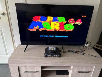 Goede Nintendo 64 met TV/AV Video kabel. Zie omschrijving  beschikbaar voor biedingen