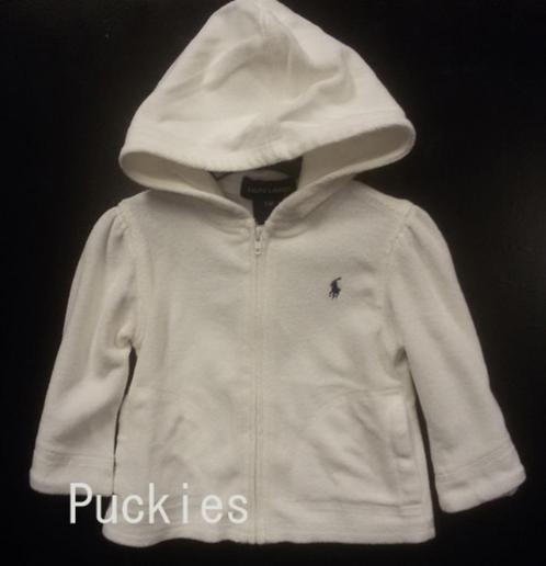Wit Ralph Lauren vestje maat 68 *NIEUW* a, Kinderen en Baby's, Babykleding | Maat 68, Nieuw, Meisje, Truitje of Vestje, Ophalen of Verzenden