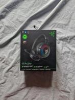 Razer Kraken V4, Overige merken, Bluetooth, Zo goed als nieuw, Op oor (supra aural)
