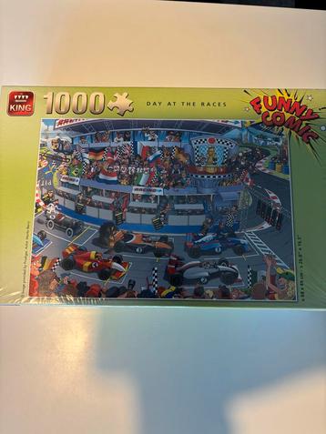 King Puzzel - Day at the Races 1000 stukjes beschikbaar voor biedingen