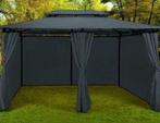 Chique Stalen Paviljoen Prieel Partytent 3x4m. Antraciet, Opvouwbaar, Partytent, Nieuw, Minder dan 5 meter