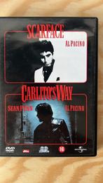 Scarface / Carlito's Way DVD, Vanaf 16 jaar, Ophalen of Verzenden, Zo goed als nieuw, Actiethriller